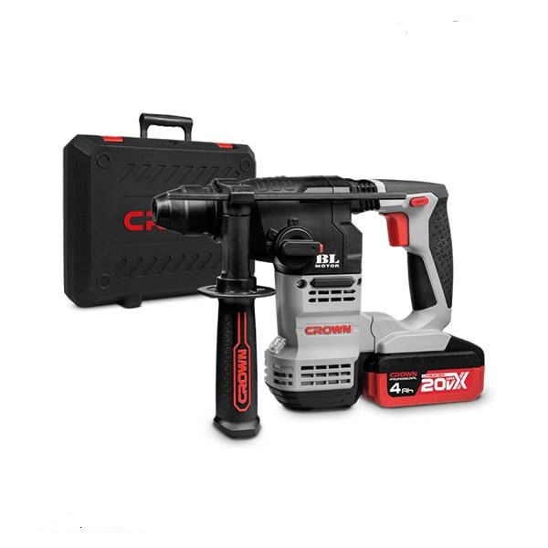 دریل بتن کن شارژی کرون مدل CT28001HX - 4 BMC