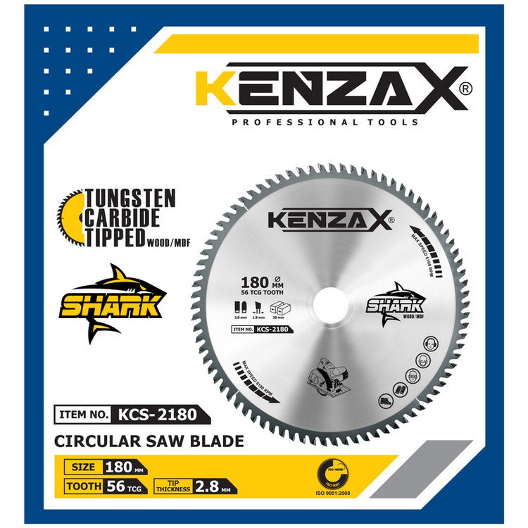 تیغ اره دیسکی کنزاکس سری SHARK مدل KCS-2180