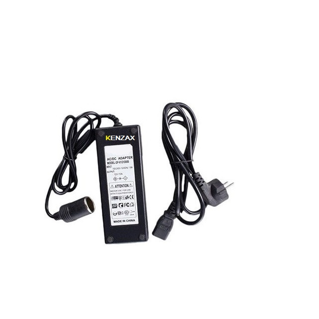 آداپتور 220 به 12 ولت 10 آمپر فندکی کنزاکس مدل KAD-1012