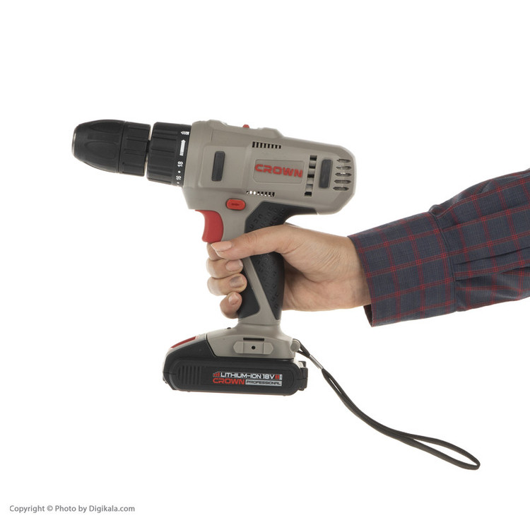 دریل پیچ گوشتی شارژی کرون مدل CT21056