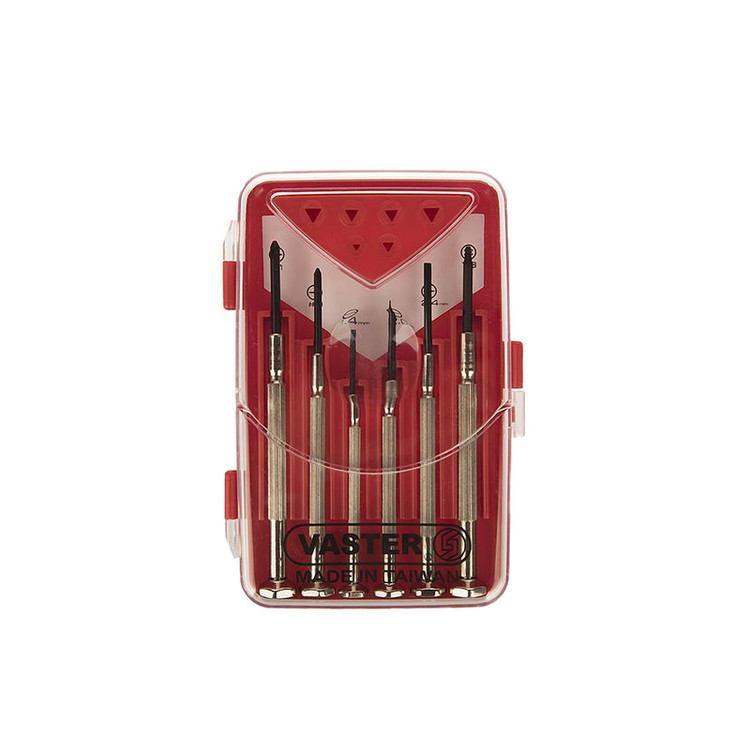 پیچ گوشتی ساعتی واستر کد 20 مجموعه شش عددی
