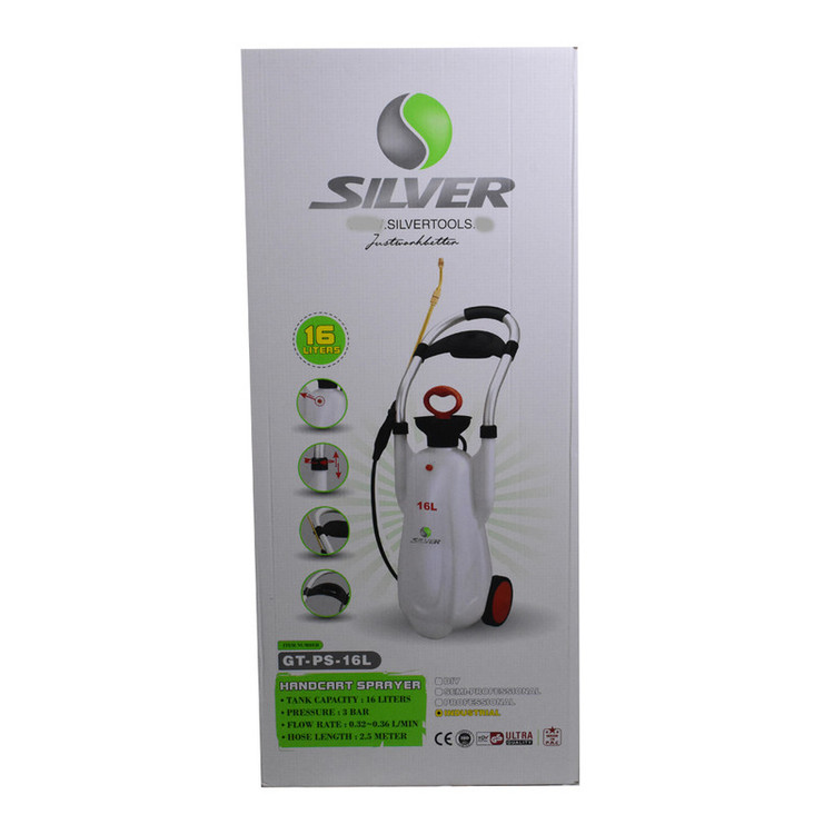 سمپاش چرخ دار سیلور مدل GT-PS-16L گنجایش 16 لیتر