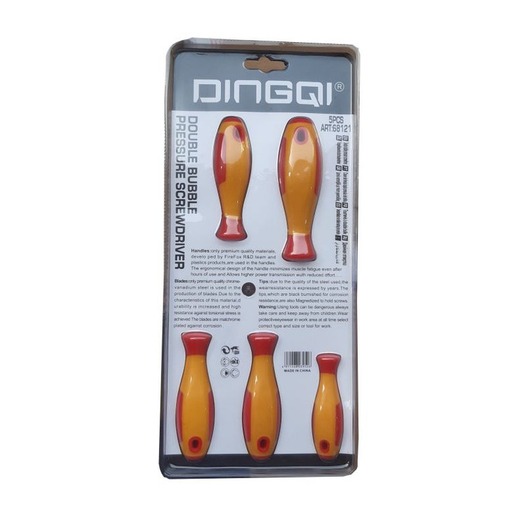 پیچ گوشتی دینگشی مدل AZ-68121 بسته 5 عددی