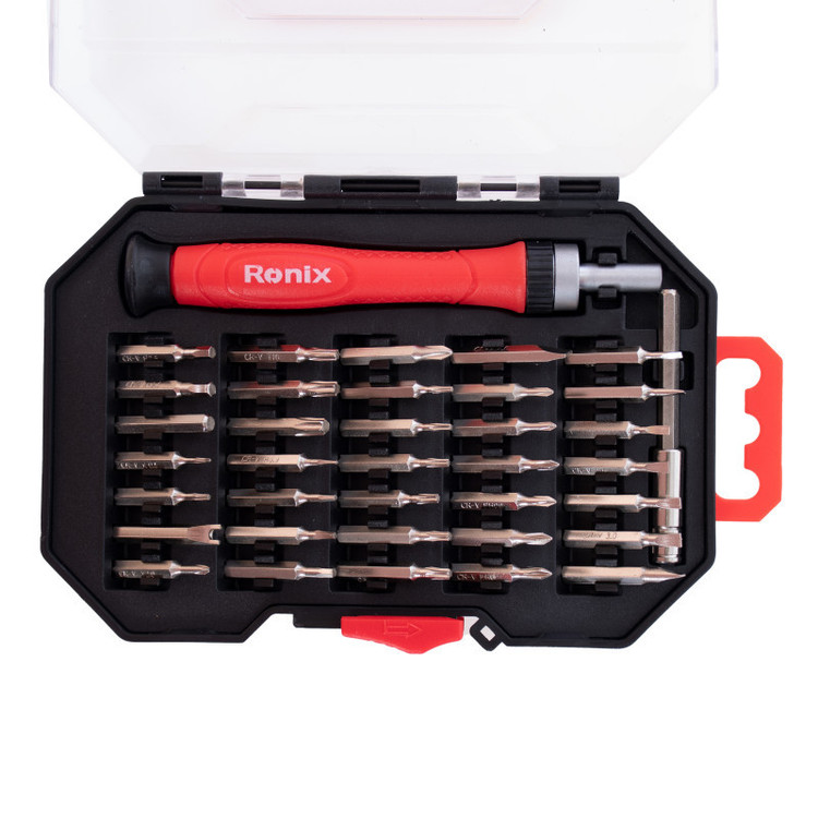 پیچ گوشتی رونیکس مدل RH-2719 مجموعه 37 عددی