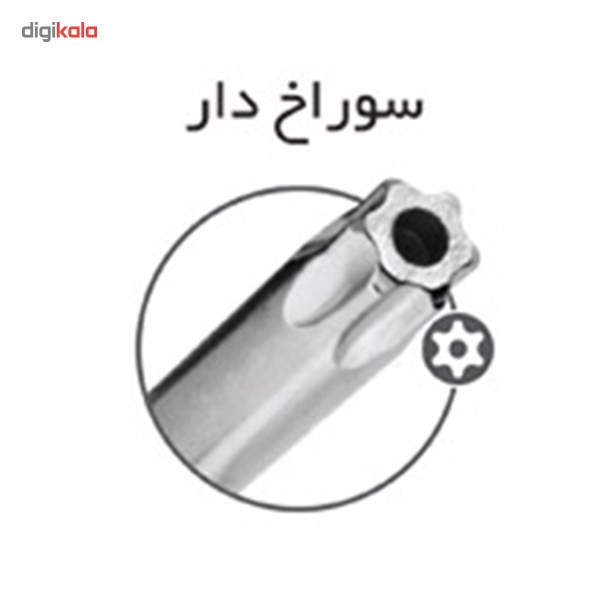 مجموعه 8 عددی آچار ستاره ای تاشو نووا مدل NTK 1140