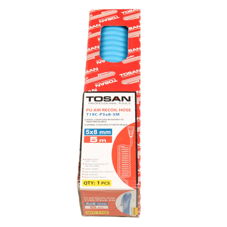شلنگ فنری توسن مدل T19C-5M طول 5 متر