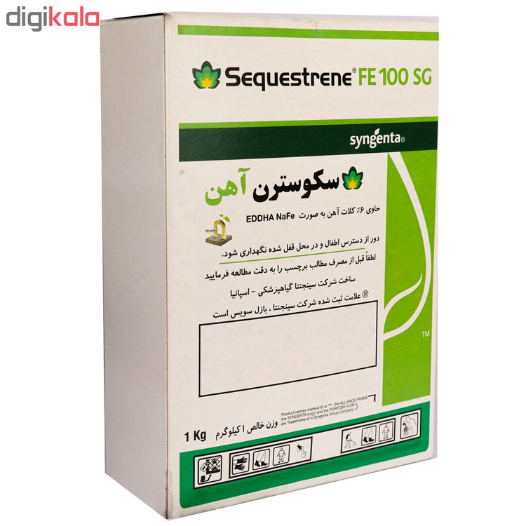 کود سکوسترن آهن سینجنتا مدل FE 100 SG وزن 1 کیلوگرم